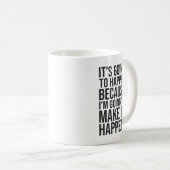 Mug Réussite - Succès, Gymnase, Hustle, Grind (Devant droit)