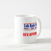 Mug Rev 1400 de radio débat Approved ! (Devant droit)