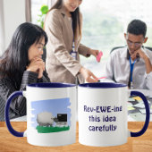 Mug Rev-ewe-ing This Idea Carefully