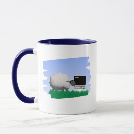 Mug Rev-ewe-ing This Idea Carefully (Gauche)