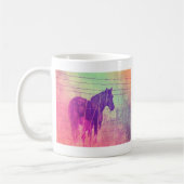 Mug Rêvant de chevaux par angelandspot. (Gauche)