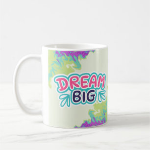 Mug Rêve Coloré Grand Motivant