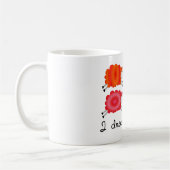 Mug Rêve de l'artiste I de fibre en couleurs (Gauche)