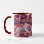 Mug rêve d'enfance - vieux cheval carrousel (Gauche)