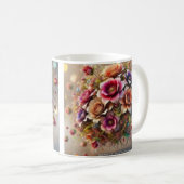 Mug Rêve floral lunaire de Nataly Gattamelati (Devant droit)