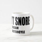 Mug RÊVE je suis UNE MOTO (Devant droit)