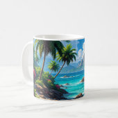 Mug Rêve, Paradis Tropical, (Devant gauche)
