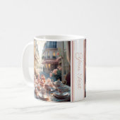 Mug Rêve Parisien - Paris Afnoon Tea Dessert Cakes (Devant gauche)