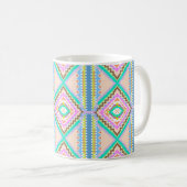 Mug Rêve pastel électrique kaléidoscope (Devant droit)