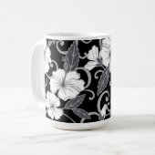 MUG RÊVE POLYNÉSIEN (NOIR) (Devant gauche)