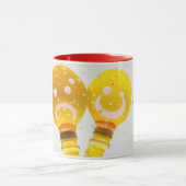 Mug "Rêve psychédélique : teintes vibrantes sur votre  (Centre)