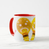 Mug "Rêve psychédélique : teintes vibrantes sur votre  (Devant gauche)