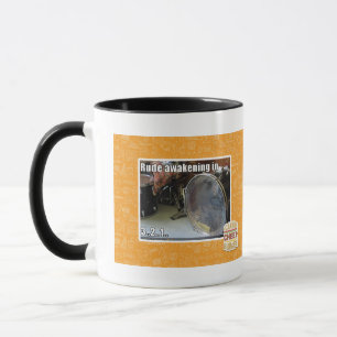 Mug Réveil grossier dedans