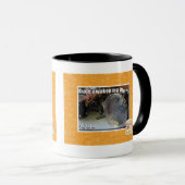 Mug Réveil grossier dedans (Devant droit)