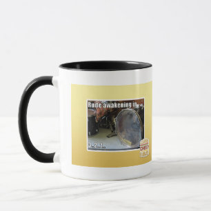 Mug Réveil grossier dedans