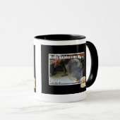 Mug Réveil grossier dedans (Devant droit)