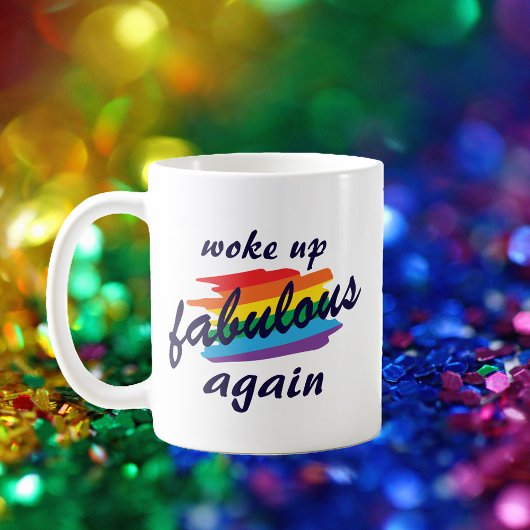 Mug Réveillé Fabuleux encore un Gay pride drôle