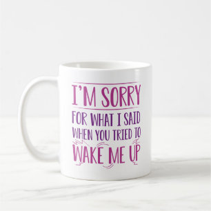 Mug Réveille-moi