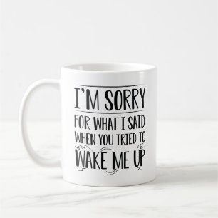 Mug Réveille-moi