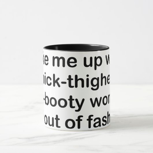 Mug Réveille-moi quand (Centre)