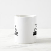 Mug Réveille-moi quand c'est l'été (Centre)