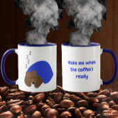 Mug Réveille-moi quand le café sera prêt Sleeping Bear