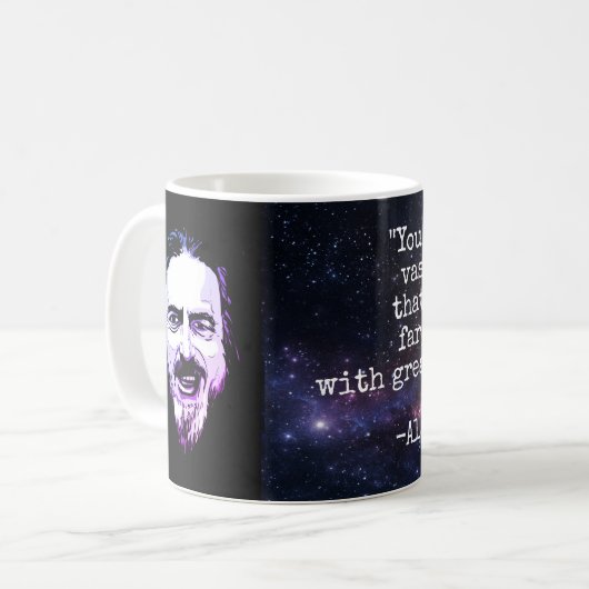 Mug Réveillez Alan Watts (Devant gauche)
