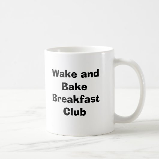 Mug Réveillez et faites le club cuire au four de petit (Droite)