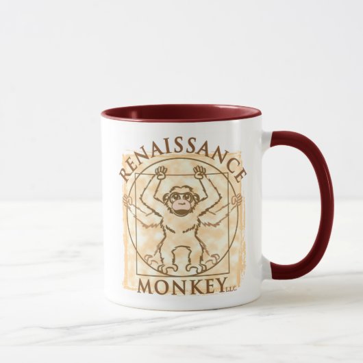 MUG RÉVEILLEZ ET SENTEZ LE SINGE ! (Droite)
