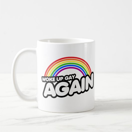 Mug Réveillez Gay (Gauche)