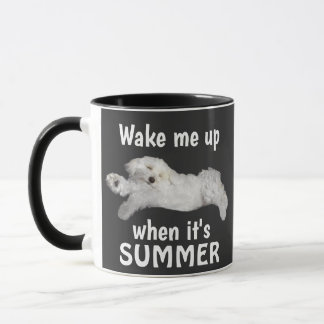 Mug Réveillez-moi quand c'est été drôle maltais
