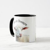 Mug Réveillez Sheeple Conspiration Théorie Citation (Devant gauche)