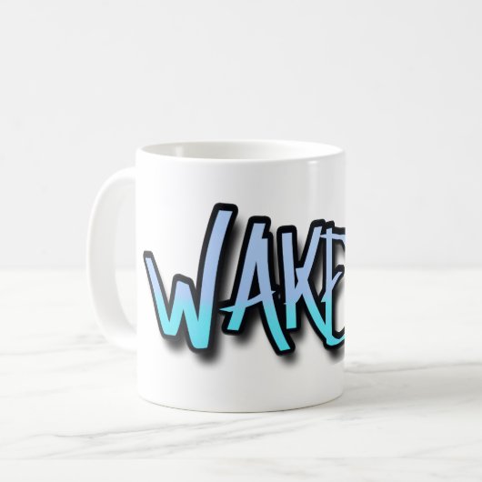 Mug Réveillez-vous ! (Devant gauche)