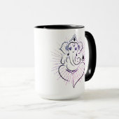 Mug Réveillez-vous avec Ganesh (Devant droit)