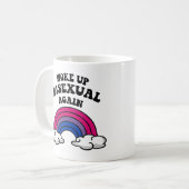 Mug Réveillez-vous bisexuel (Devant gauche)