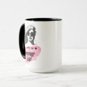Mug Réveillez-vous et composez (Devant gauche)