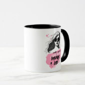 Mug Réveillez-vous et composez (Devant droit)