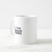 Mug Réveillez-Vous Et Entraînement - Motivationnel Fit (Devant gauche)