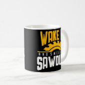 Mug Réveillez-Vous Et Sentez Les Pères De Bois De Sciu (Devant droit)