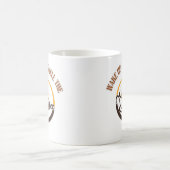 Mug Réveillez-vous et sentez l'odeur du café (Centre)