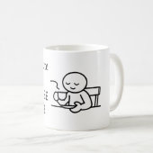 Mug Réveillez-Vous ! Heure du coût (Devant droit)