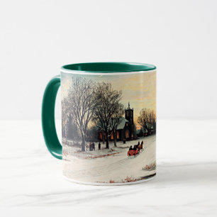 Mug Réveillon de Noël, beaux-arts, Musique