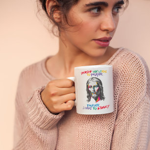Mug Révélation divine : L'adorer mène à la prière