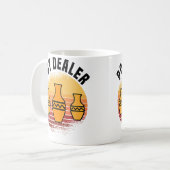 Mug Revendeur de pots - Céramique de poterie (Devant gauche)