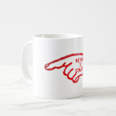 Mug Revenez à l'expéditeur (Devant gauche)