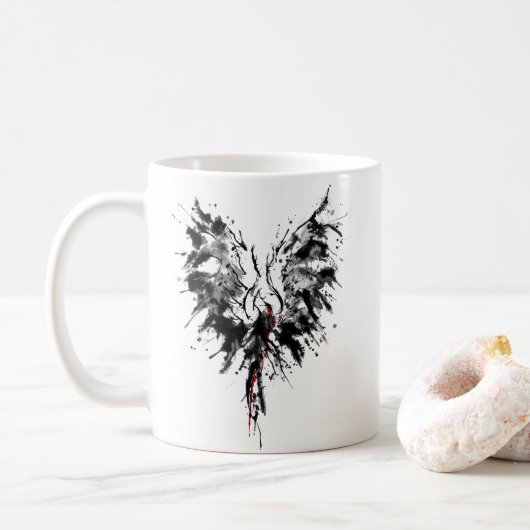 Mug Revenge sombre de Phoenix (Avec donut)