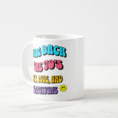 Mug Revenir à la les années 70 (Devant gauche)