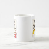 Mug Revenir à l'école Animaux Conception de sécurité (Centre)