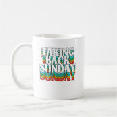 Mug Revenir dimanche Funny Sarcasme (Gauche)