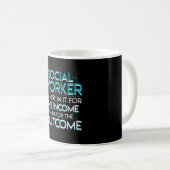 Mug Revenu d'assistant social pas dans la chemise de (Devant droit)